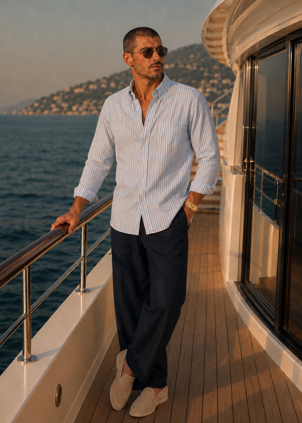 Monterosso Striped Shirt