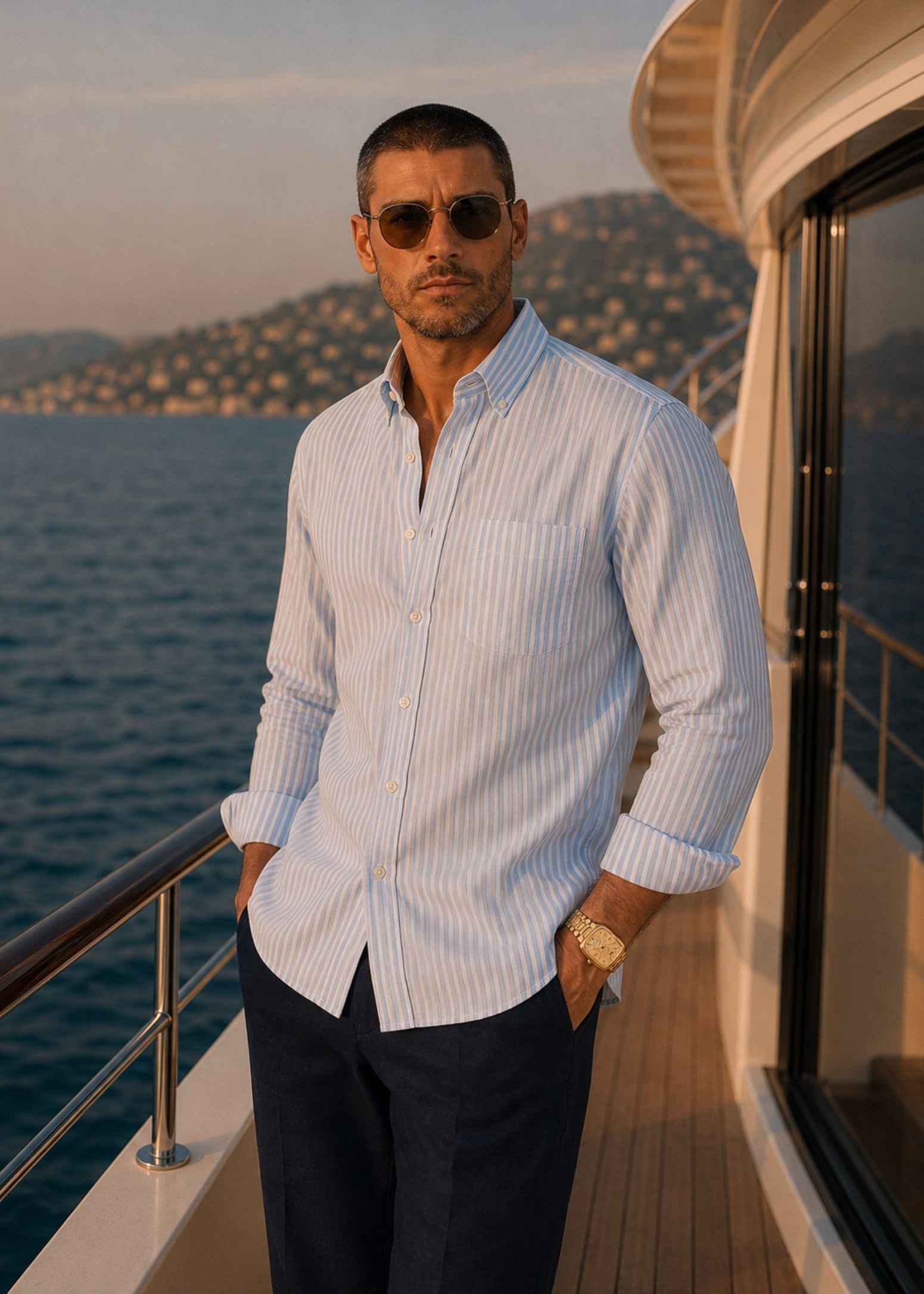 Monterosso Striped Shirt
